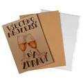 Weiteres Produktbild BeBechy Wunschkarte – Recyclingpapier – Prost