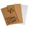 BeBechy Wunschkarte - Recyclingpapier - Das Beste