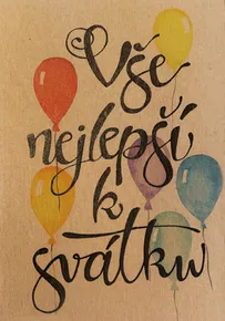 BeBechy Wunschkarte – Recyclingpapier – Fest1