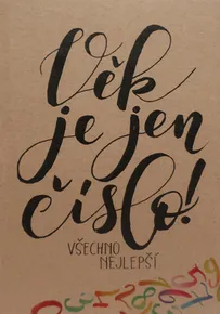 BeBechy Wunschkarte – Recyclingpapier - Alter