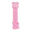 Schweinchen mit Latexseil und Knirschgeräusch 15 cm, Latex, HipHop