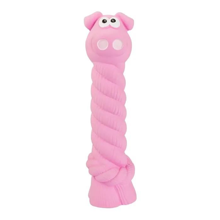 Hauptproduktbild Prasátko s latexovým lanem a chroupacím zvukem 15 cm, latex, HipHop