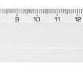 Weiteres Produktbild Lineal 742551 20 cm klar