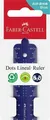 Weiteres Produktbild Faber-Castell Dots Lineal 15 cm, Farbmix, extra langlebig [1 Stk]