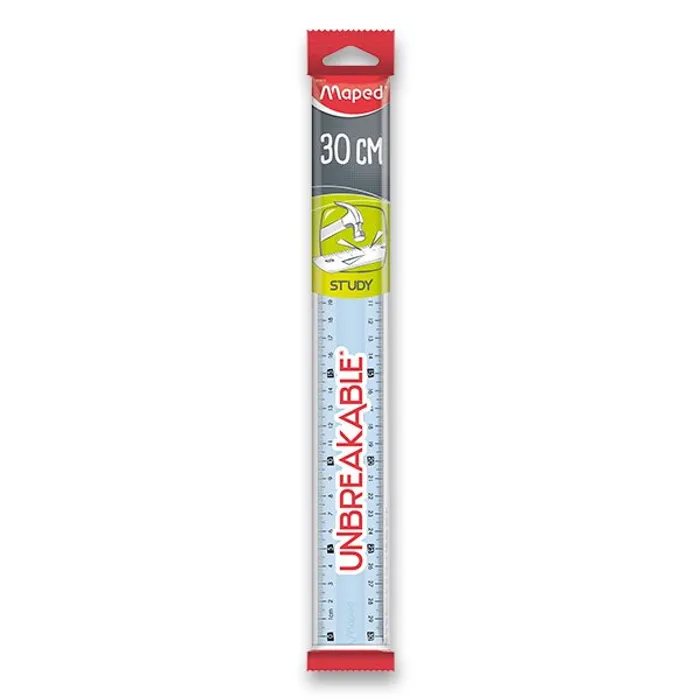 Hauptproduktbild Pravítko Maped Study Unbreakable - 30 cm, mix barev