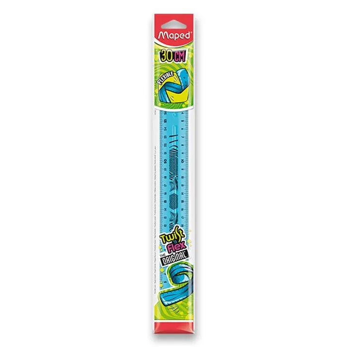 Hauptproduktbild Pravítko Maped Twist´n Flex - 30 cm, mix barev