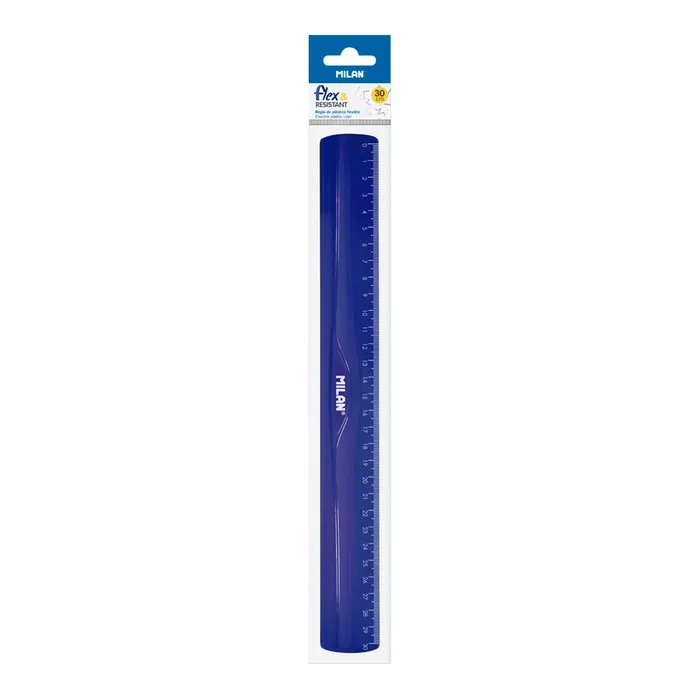 Hauptproduktbild Pravítko MILAN "FLEX" ohebné 30 cm, modré
