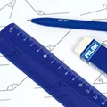 Lineal MILAN „FLEX“ flexibel 30 cm, blau