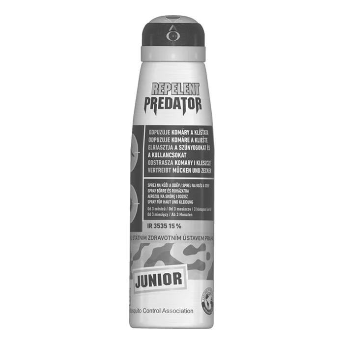 Hauptproduktbild Predator Repelent Junior repelentní sprej odpuzuje komáry a klíšťata 150 ml