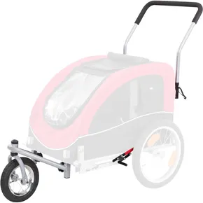 Vorderrad und Griff für 12816 Wagen, Jogging-Umbau