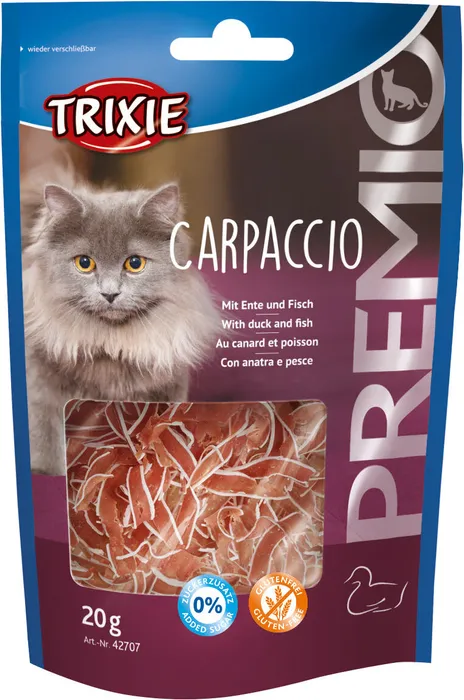 Hauptproduktbild Premio CARPACCIO s kachnou a rybou 20 g