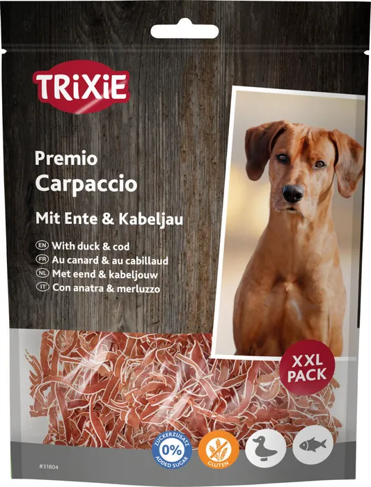Hauptproduktbild Premio CARPACCIO s kachnou a rybou 80 g