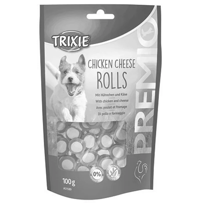 Hauptproduktbild PREMIO Chicken Cheese Rolls, kuřecí sýrová rolka 100 g