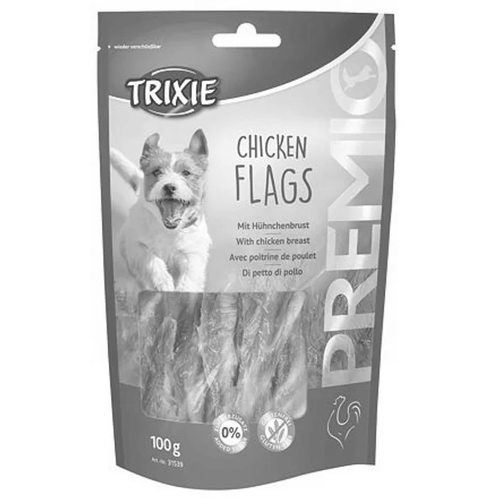 Hauptproduktbild PREMIO Chicken Flags kuřecí prsa na buvolí tyčince 100 g