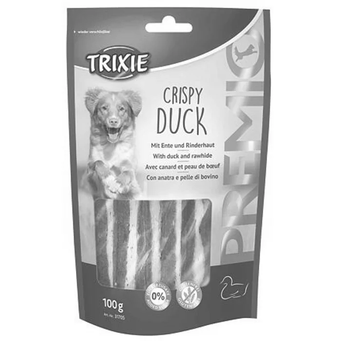 Hauptproduktbild Premio CRISPY DUCK - pásky kachna a buvolí kůže 100 g