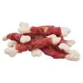 Premio DUCKIES Knochen mit Kalzium ummantelt mit Entenfleisch 100g