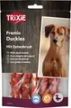 Premio DUCKIES Knochen mit Kalzium ummantelt mit Entenfleisch 100g