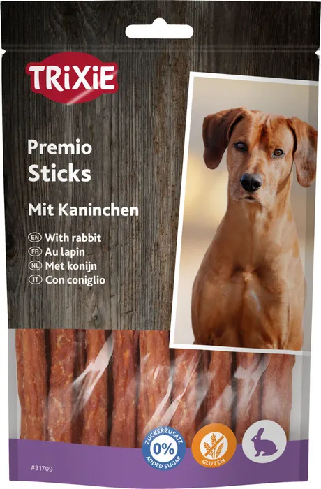 Hauptproduktbild Premio RABBIT STICKS - tyčinky s králíkem 100 g