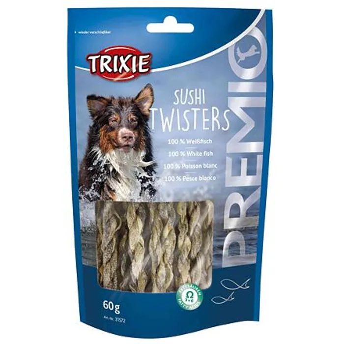 Hauptproduktbild Premio SUSHI TWISTERS Light - 100% rybí copánky 60g