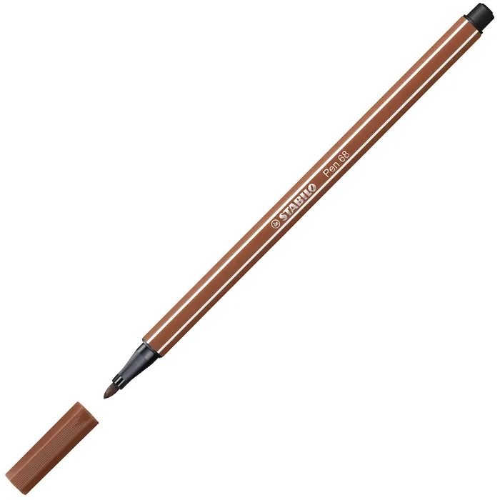 Hauptproduktbild Prémiový vláknový fix - STABILO Pen 68 - 1 ks - červená hlinka