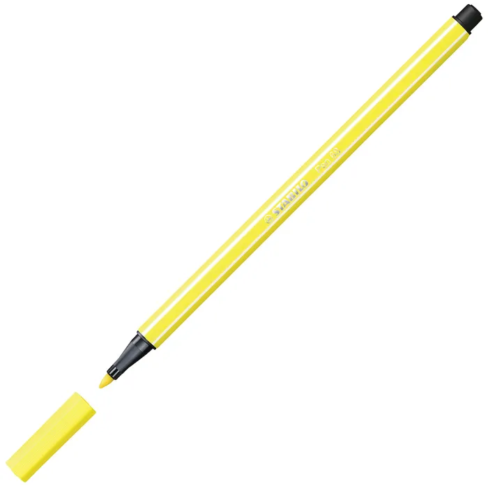 Hauptproduktbild Prémiový vláknový fix - STABILO Pen 68 - 1 ks - citronová žlutá