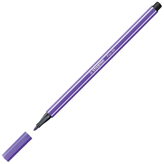 Hauptproduktbild Prémiový vláknový fix - STABILO Pen 68 - 1 ks - fialová