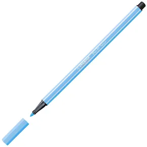 Premium-Fasermarker - STABILO Pen 68 - 1 Stück - fluoreszierendes Blau