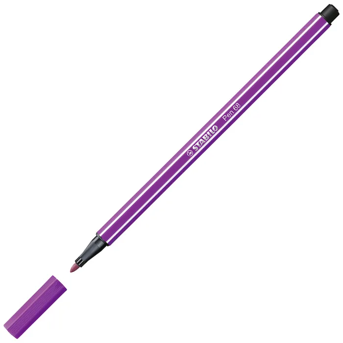 Hauptproduktbild Prémiový vláknový fix - STABILO Pen 68 - 1 ks - lila