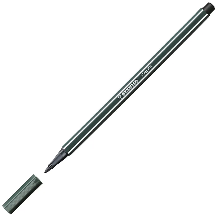 Hauptproduktbild Prémiový vláknový fix - STABILO Pen 68 - 1 ks - přírodní zelená