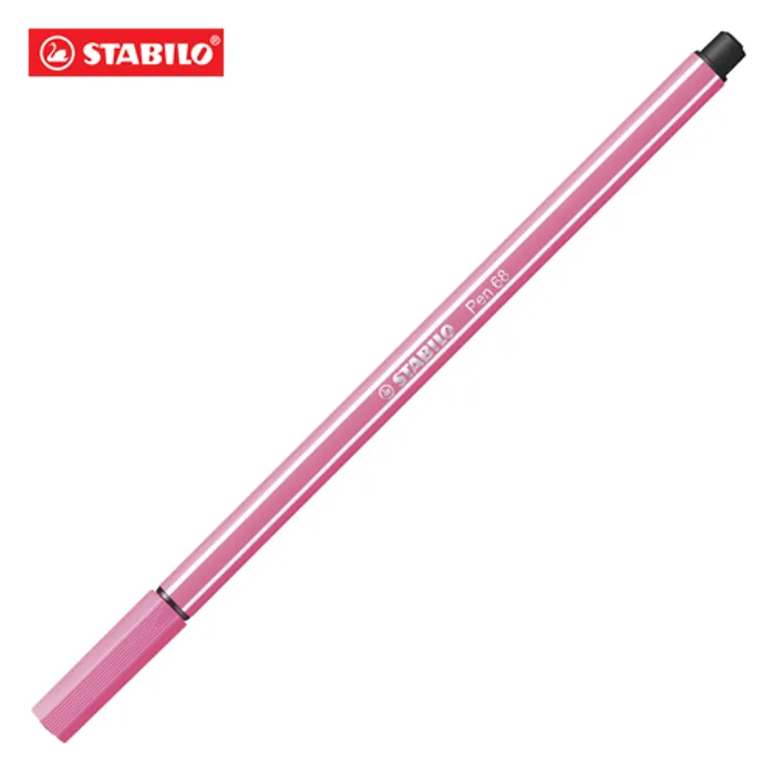 Hauptproduktbild Prémiový vláknový fix - STABILO Pen 68 - 1 ks - růžová