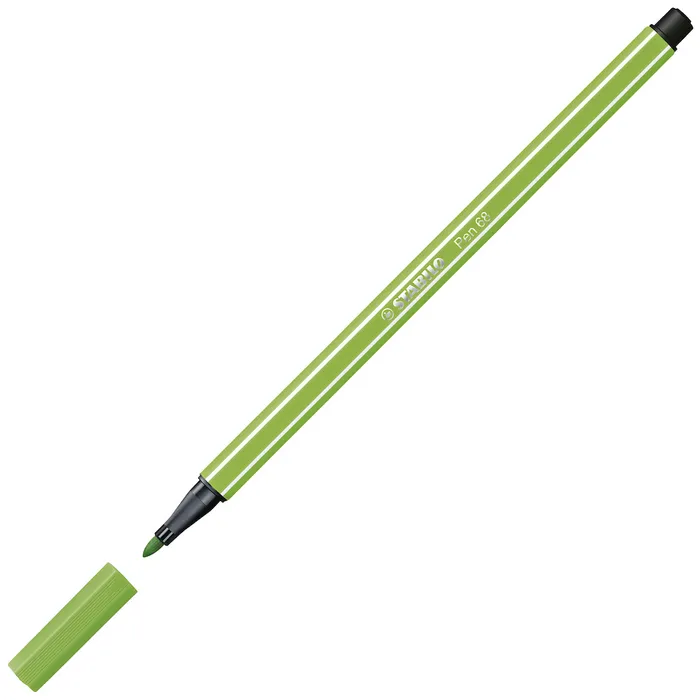 Hauptproduktbild Prémiový vláknový fix - STABILO Pen 68 - 1 ks - světle zelená