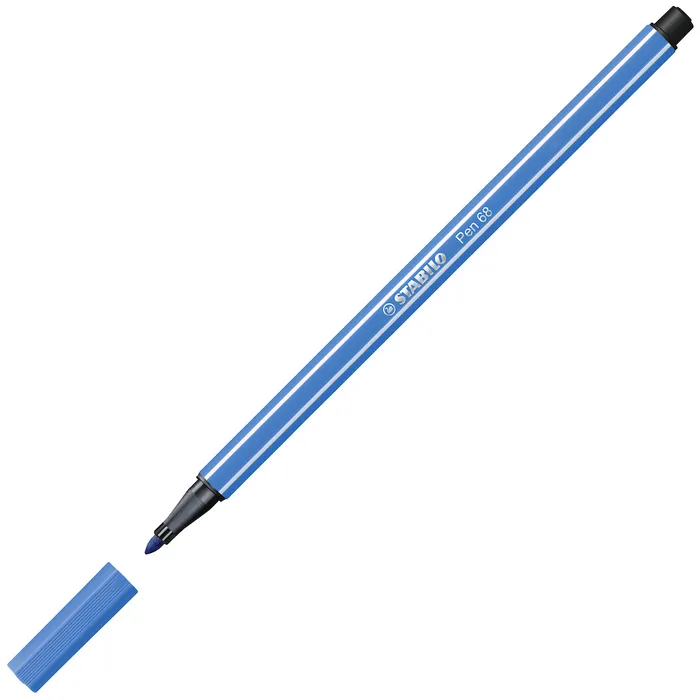 Hauptproduktbild Prémiový vláknový fix - STABILO Pen 68 - 1 ks - tmavě modrá