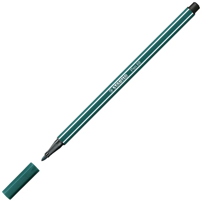 Hauptproduktbild Prémiový vláknový fix - STABILO Pen 68 - 1 ks - tyrkysová zelená