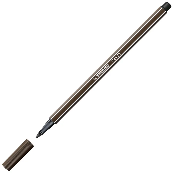 Hauptproduktbild Prémiový vláknový fix - STABILO Pen 68 - 1 ks - umbra