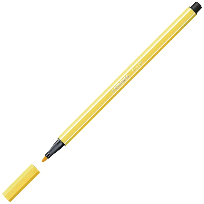 Hauptproduktbild Prémiový vláknový fix - STABILO Pen 68 - 1 ks - žlutá