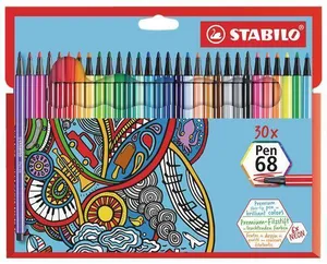 Premium-Fasermarker – STABILO Pen 68 – 30-teiliges Set