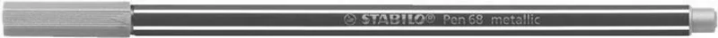 Hauptproduktbild Prémiový vláknový metalický fix - STABILO Pen 68 metallic - 1 ks - metalická modrá