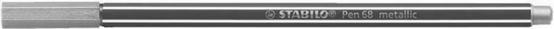 Hauptproduktbild Prémiový vláknový metalický fix - STABILO Pen 68 metallic - 1 ks - metalická zelená