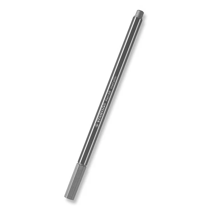 Hauptproduktbild Prémiový vláknový metalický fix - STABILO Pen 68 metallic - 1 ks - metalická zelená