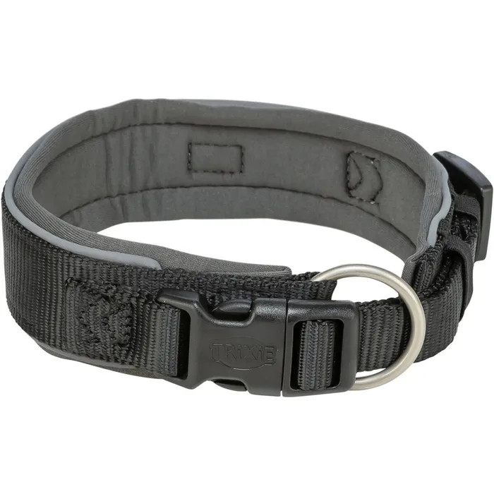 Hauptproduktbild PREMIUM obojek extra široký, černá/grafit S-M: 33-42 cm/35 mm