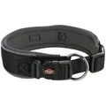 Weiteres Produktbild PREMIUM-Halsband extra breit, schwarz/graphit XS-S: 27-35 cm/25 mm