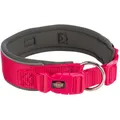 Weiteres Produktbild Halsband PREMIUM extra breit, Fuchsia/Graphit S-M: 33-42 cm/35 mm