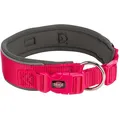 Weiteres Produktbild Halsband PREMIUM extra breit, Fuchsia/Graphit S-M: 33-42 cm/35 mm