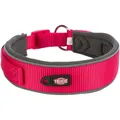 Weiteres Produktbild Halsband PREMIUM extra breit, Fuchsia/Graphit XS-S: 27-35 cm/25 mm