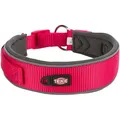 Weiteres Produktbild Halsband PREMIUM extra breit, Fuchsia/Graphit XS-S: 27-35 cm/25 mm