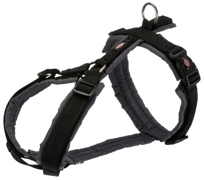 Hauptproduktbild PREMIUM trekingový postroj - černá/grafit L:hruď:70-85cm/25mm