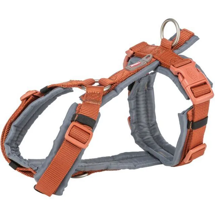 Hauptproduktbild Premium trekingový postroj, rezavá/grafitS-M: 44-53/20 mm