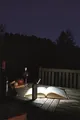 Tragbare Batterie, schwarz, mit LED-Lampe und Ladekabel, 5000 mAh, TROIKA