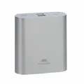 Tragbare Batterie "VA1015", silber, Lightning und Micro-USB, 15000mAh, RIVACASE