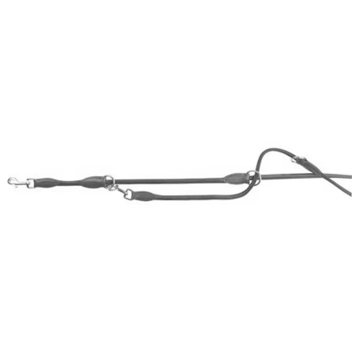 Hauptproduktbild Přepínací vodítko kožené kulaté ACTIVE S-M 2,00m/8 mm, - tmavě hnědé
